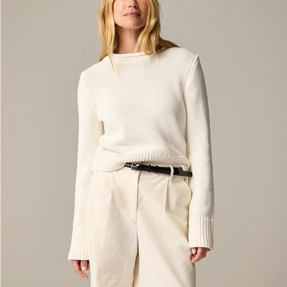 J. Crew Heritage cotton Rollneck™ sweater